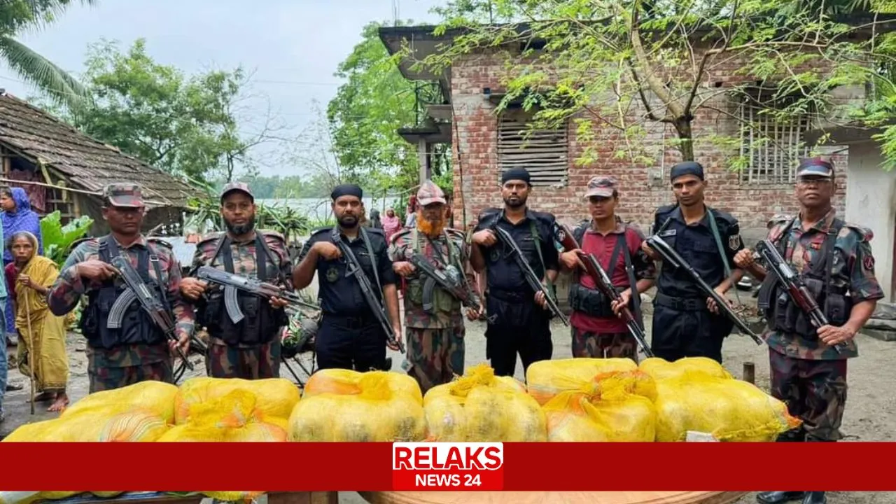 যশোরের শার্শা বেনাপোলে বিপুল পরিমাণ গাঁজাসহ আটক ৩